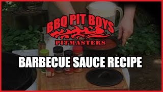 How to make a Barbecue Sauce  Recipe Sauce [upl. by Solitta16]