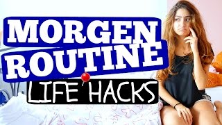 MORGENROUTINE HACKS  Back to School [upl. by Sherar336]