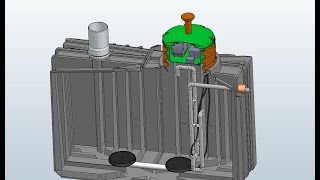 Single chamber SBR sewage treatment plant wwtp loading in a container [upl. by Hnilym]