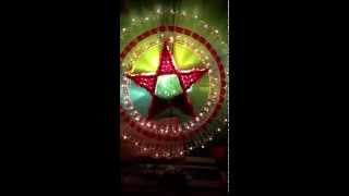 Recycled parol making contest  Ive got the 1st prize   dec 2013 [upl. by Cirted]