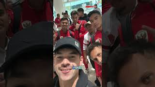 Para pemain timnas sudah tiba di Bahrain beritatimnas [upl. by Anitnemelc]