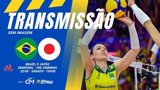 BRASIL X JAPÃO AO VIVO [upl. by Ahsimit]