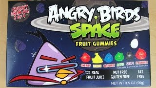 Angry Birds Space Fruit Gummies [upl. by Leumhs]