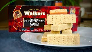 How To Make Shortbread Cookies 🧈 Only 3 Ingredients [upl. by Collier]