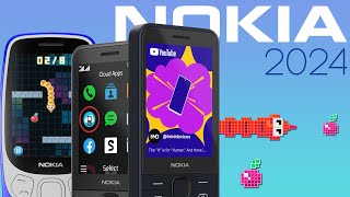 Nokia 2024 4G phones comparison  Nokia 3210 Nokia 220 and Nokia 235 2024 [upl. by Ylloj]