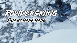 Forest powder skiing  Dokka Norway [upl. by Yetnruoc]