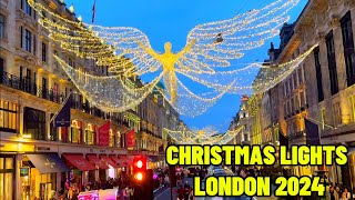 Christmas Lights Regent Street London 2024 [upl. by Gaby586]