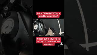 Is the cfmoto 300ss a good beginner bike motorcycle 300cc cfmoto review ninja400 firstbike [upl. by Pirbhai573]