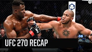 Francis Ngannou Defeats Ciryl Gane in Unanimous Decision  FULL UFC 270 Recap  CBS Sports HQ [upl. by Bilak450]