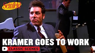 Kramer Pretends To Have A Job  The Bizarro Jerry  Seinfeld [upl. by Rentschler56]