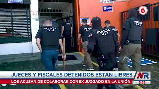 Jueces y fiscales detenidos por caso Topo quedaron en libertad y sin medidas cautelares [upl. by Lorita]