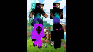 Herobrine vs Steve vs Entity 303 vs Null All Forms Battle 1v1v1v1 minecraft virals edit [upl. by Ennayr]