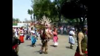 Tambores y Danza Azteca I  Drums amp Aztec Dancing I by trucha1618 [upl. by Edana]