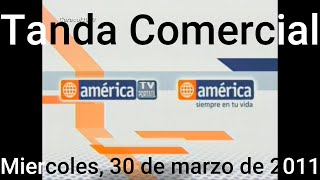 Tanda Comercial America TV Perú 30032011 Parte 44 [upl. by Pan]