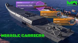 New Ship USS Battlecruiser 2000 Review and Gameplay the design is very human  Modern Warships [upl. by Aivatnuhs]