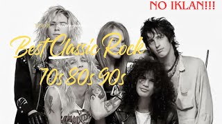 Best Classic Rock Songs 70s 80s 90s Guns N Roses Aerosmith Bon Jovi Metallica Queen ACDC U2 [upl. by Anetsirhc]