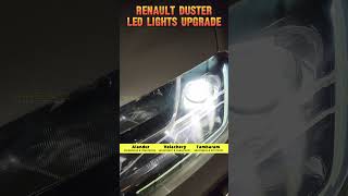 Renault Duster LED Lights  Fog Projector  Car LED Lights  Car Accessories in Chennai shorts [upl. by Anyl]