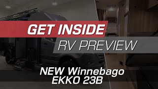 Get Inside RV Preview  The New Winnebago EKKO 23B Selenite Full Body Paint  LichtsinnRVcom [upl. by Illek271]