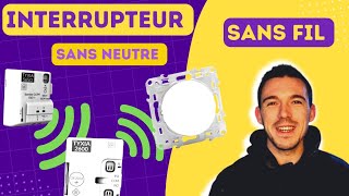 Installer un interrupteur sans fil et sans Neutre Delta Dore [upl. by Quentin495]