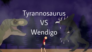 Tyrannosaurus vs Wendigo trailer [upl. by Mairem341]