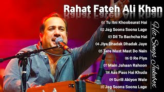 Best Of Rahat Fateh Ali Khan  Hindi Top 10 Hit Songs Of Rahat Fateh Ali Khan Latest Songs Jukebox [upl. by Dehsar664]