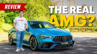 The true C63 successor 2024 MercedesAMG CLA45S review  AutoBuzz [upl. by Swords316]