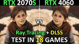 RTX 2070 SUPER vs RTX 4060  Test in 18 Games  1080p  1440p  The Ultimate Comparison 🔥  2024 [upl. by Quar]