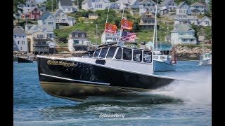 Maine Lobster Boat RacesStonington [upl. by Pussej]