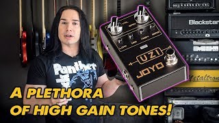 High Gain for DAYS  Joyo Uzi Pedal  Demo  Review [upl. by Lloyd]