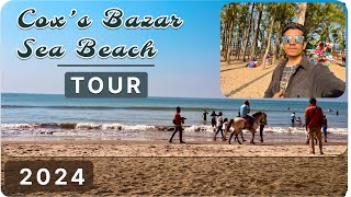 My First Ever Coxs Bazar Tour 2024  Feel the Magical Flow and Beauty Of Sea Beach and Ocean ❤️ [upl. by Seely]