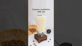 Perfect fusion of health and indulgence with our exquisite Cyperus esculentusTiger nut milktea [upl. by Strohl]