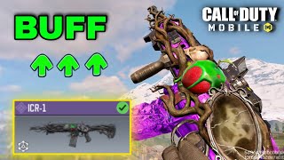 BUFF Try this ICR1 Loadout  The Best ICR1 Loadout in COD Mobile Season 6  CODM Season 6 2024 [upl. by Hgielar]