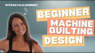 Beginner Machine Quilting Design [upl. by Simon]