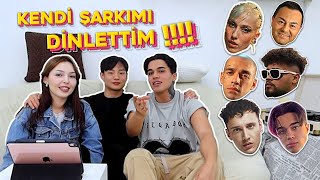 KORELİ ARKADAŞIMA TÜRKÇE ŞARKILAR DİNLETTİM BAYILDI 🇰🇷🇹🇷 [upl. by Mike287]