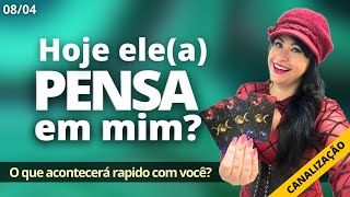 TAROT  LIVE Elea pensa em mim Hoje ❤️ 0804 segunda [upl. by Wilhelmine]