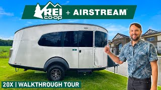 RUGGED Airstream Trailer  2024 REI Basecamp 20X  Walk Through [upl. by Novel]