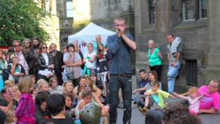 Dave Crowe beatboxing with harmonica  Edinburgh Fringe Festival 2 of 2 [upl. by Noiramed266]