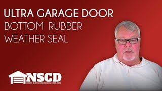 Ultra Garage Door Bottom Rubber Weather Seal [upl. by Neil]