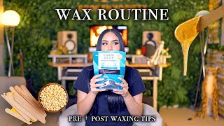 MY AT HOME BRAZILIAN WAX ROUTINE  DETAILED STEP BY STEP [upl. by Nycila]