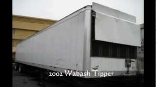 2002 Wabash Tipper Trailer 48x102quot [upl. by Nodrog]