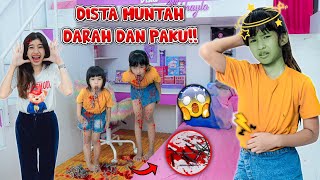 DISTA MUNTAH DARAH SAMPE ADA PAKUNYA😱 MAMI SAMPE HISTERIS😩 trending viralvideo [upl. by Maziar]