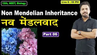 Non Mendelian Inheritance  Principle of Inheritance and Variation L 6  Class 12 Biology Chapter 5 [upl. by Valer]