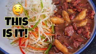 Morris Time Cooking  JAMAICAN STEWED PEAS WITH BEEF  Hawt Chef  S4 E5 [upl. by Barnaba]