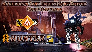 Destiny 2  Solar Hunter EASY SOLO FLAWLESS Lost Sector Aphelions Rest [upl. by Reiser]