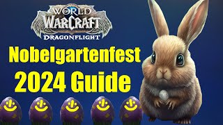 Nobelgartenfest 2024 Guide  WoW Dragonflight [upl. by Aimit61]