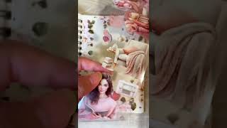 Creative Journaling ASMR white asmr journaling shorts creativejournaling scrapbooking [upl. by Aizirk]