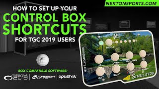 How To Set Up Your Control Box Shortcuts For TGC 2019 [upl. by Cohleen]