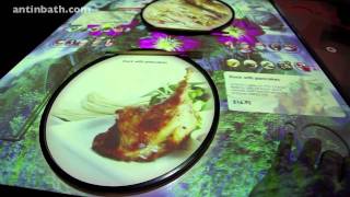 Inamo restaurant Soho London HD video [upl. by Bekelja]