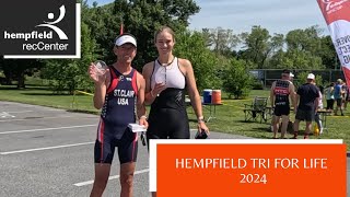 Tri for Life Hempfield Triathlon 2024 [upl. by Woodward778]