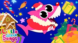 Baby Shark Christmas Song  Nursery Rhymes For Toddlers  Little Wave Songs  Baby Coco [upl. by Torruella]